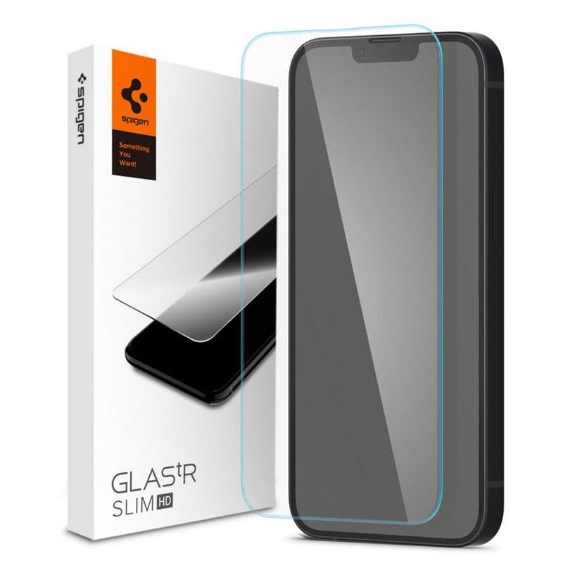 Spigen Glas.TR Slim – Tempered Glass for iPhone 17e / 16e / 14 / 13 / 13 Pro 2