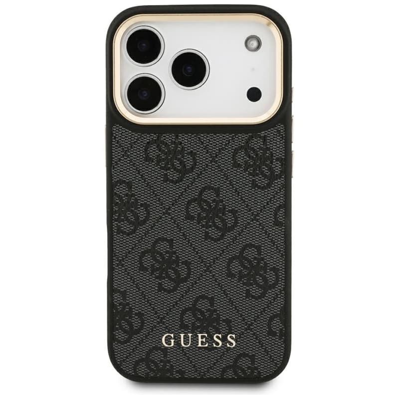 Guess Bundle Pack MagSafe 4G - Case + MagSafe Wallet Set for iPhone 17 Pro (Black) 2