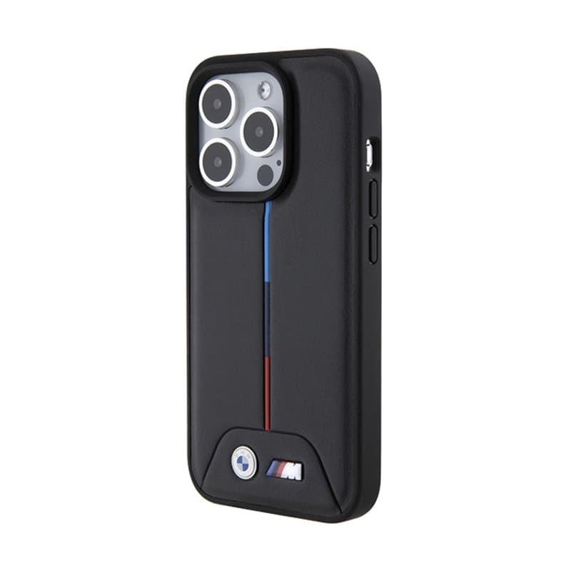 BMW Quilted Tricolor - Case for iPhone 15 Pro (Black) 2