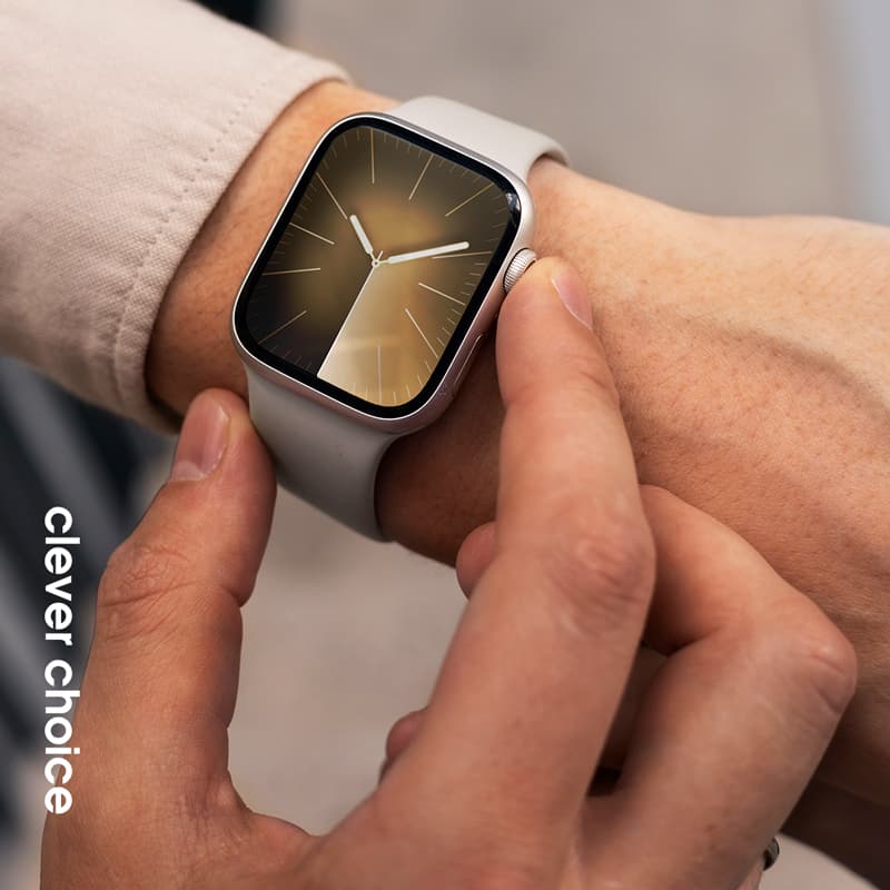 Crong Liquid - Apple Watch Band 38/40/41/42mm (Stone Beige) 4