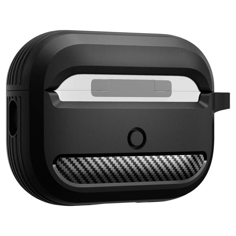 Spigen Rugged Armor - Case for Apple AirPods Pro 1 / 2 (Black) 8