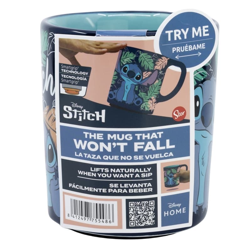 Disney Stitch - Dropsafe Untipable Ceramic Mug from the Ohana Collection 300 ml 5