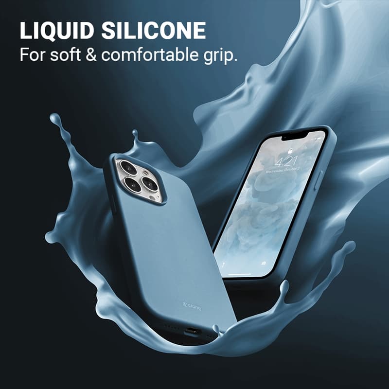 Crong Color Cover - iPhone 13 Pro Max Case (Blue) 5