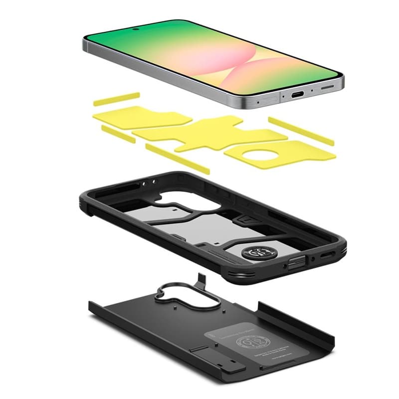 Spigen Tough Armor - Case for Samsung Galaxy A56 5G (Black) 7