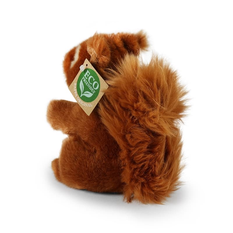 Rappa - Realistic Plush Squirrel 16 cm Eco-Friendly 4