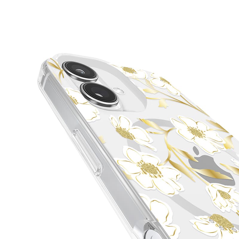 Kate Spade New York Protective Gems MagSafe - Case for iPhone 16 (Sunshine Floral) 8