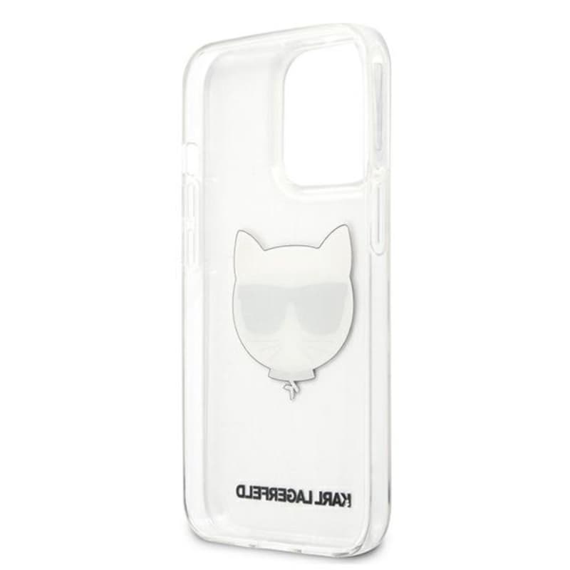 Karl Lagerfeld Choupette Head - Case for iPhone 13 Pro Max (Transparent) 7