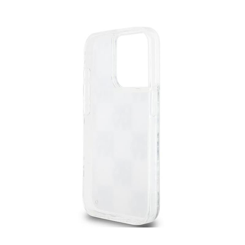 DKNY Liquid Glitter Multilogo - Case for iPhone 15 Pro (white) 7