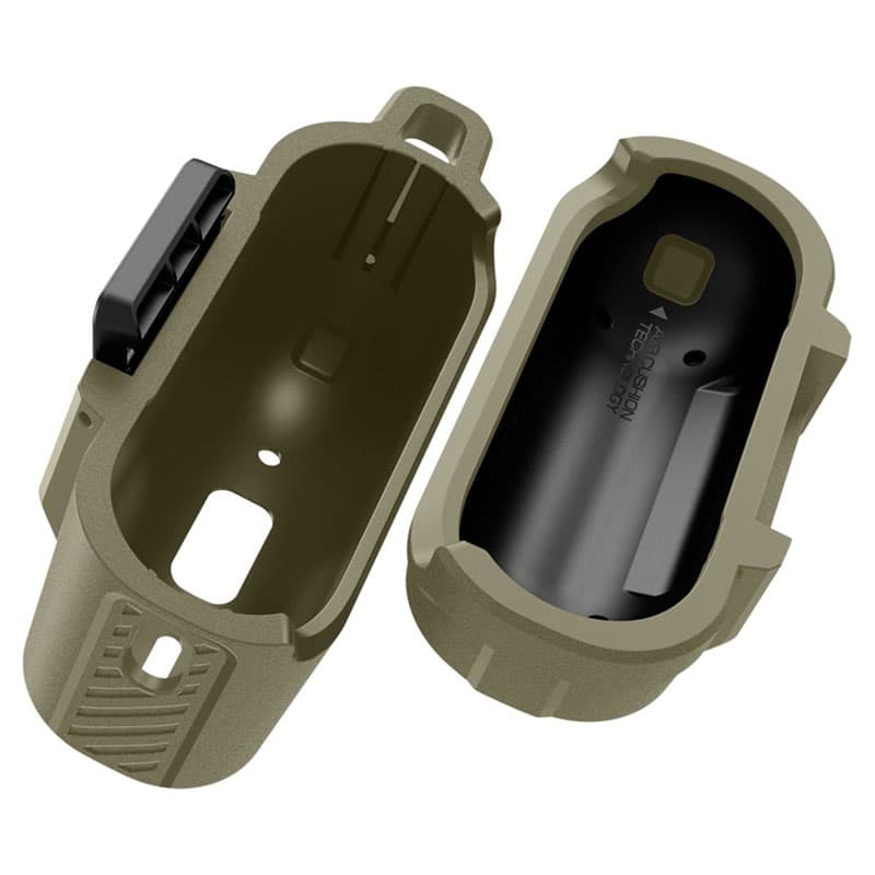 Spigen Lock Fit - Armoured Case for Apple AirPods Pro 1 / 2 (Vintage Khaki) 7