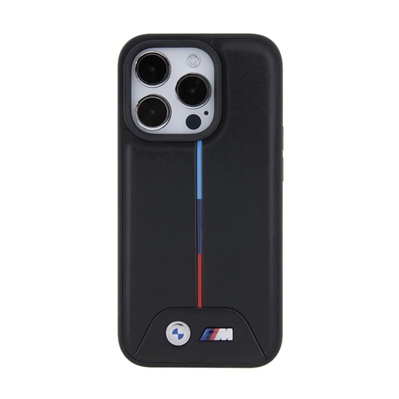 BMW Quilted Tricolor - Case for iPhone 15 Pro (Black) 3