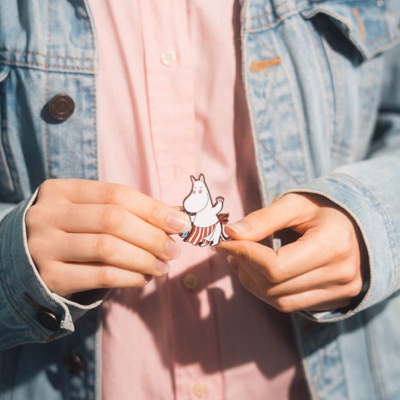Moomins - Set of 4 Pins for Clothes or Backpack 7