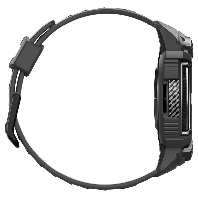 Spigen Rugged Armor Pro - Strap + case for Samsung Galaxy Watch 6 Classic 43 mm (Black) 4