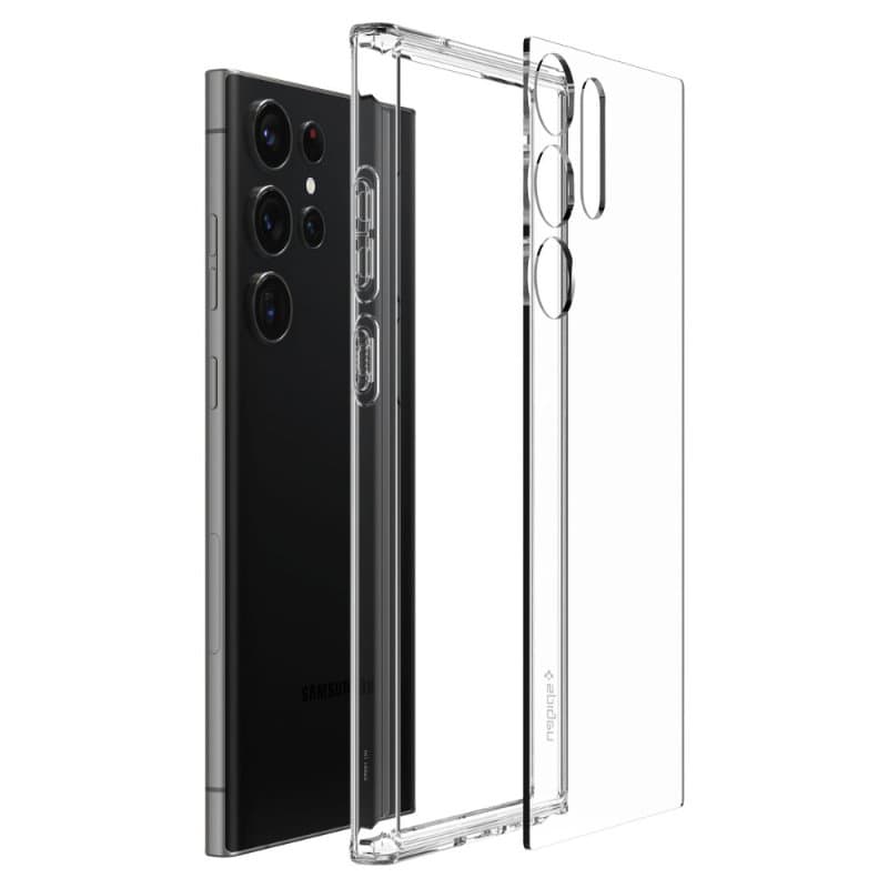 Spigen Ultra Hybrid - Case for Samsung Galaxy S23 Ultra (Transparent) 7