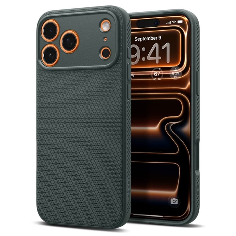 Spigen Liquid Air - Case for iPhone 17 Pro Max (Abyss Green) 1