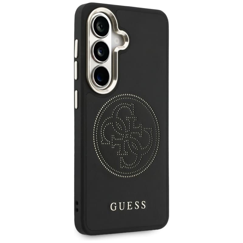 Guess Perforated Logo MagSafe - Samsung Galaxy S26 Case (Black) 4