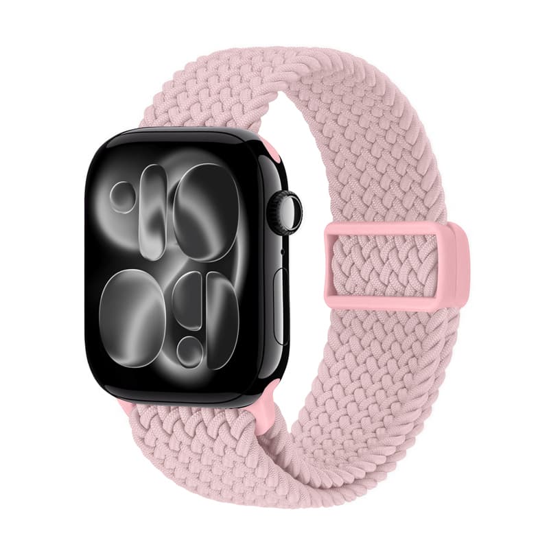 Crong Wave Band - Braided strap for Apple Watch 38/40/41/42 mm (pink) 5