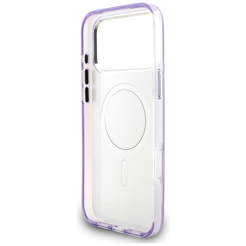 Karl Lagerfeld IML Aquarelle Karl & Choupette & Logo MagSafe - Case iPhone 17 Pro Max (Purple) 7