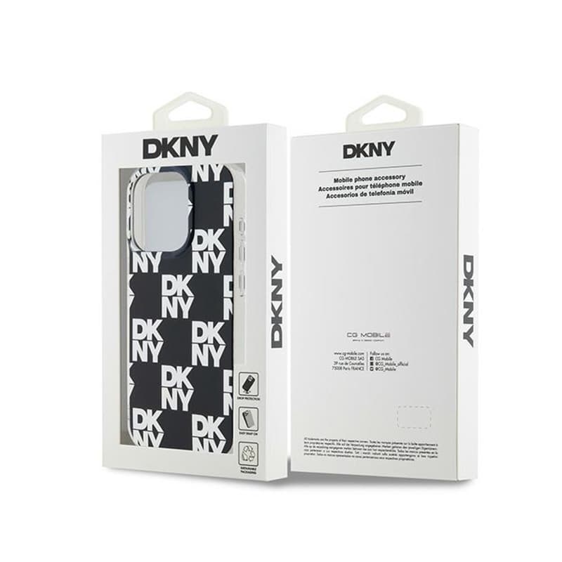 DKNY IML Checkered Mono Pattern - Case for iPhone 15 Pro Max (Black) 8