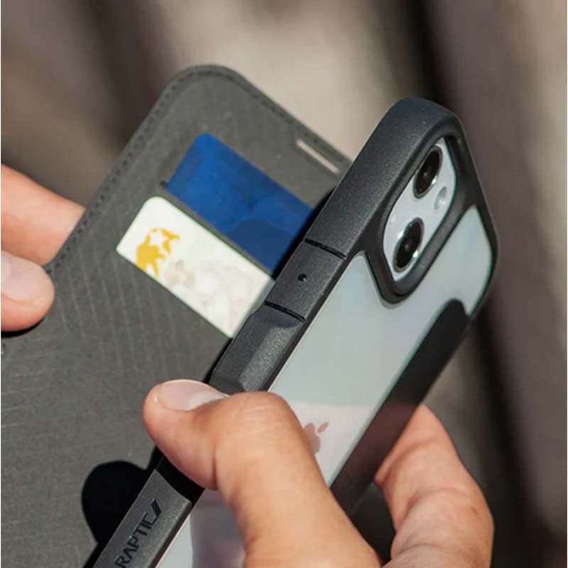 X-Doria Raptic Urban Folio - Flip Case for iPhone 14 Plus (Black) 4