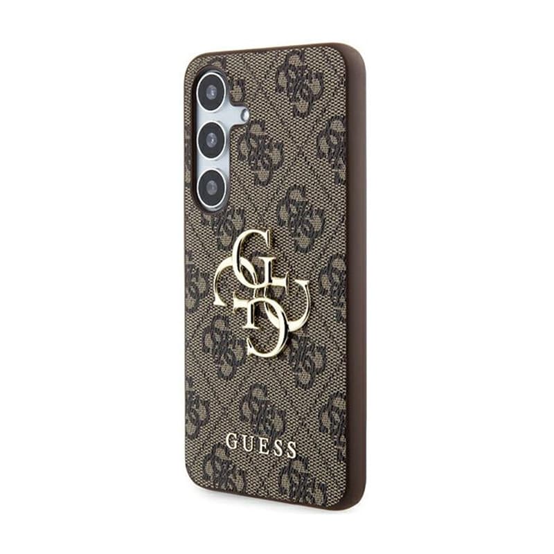 Guess 4G Big Metal Logo - Case Samsung Galaxy A55 5G (brown) 2