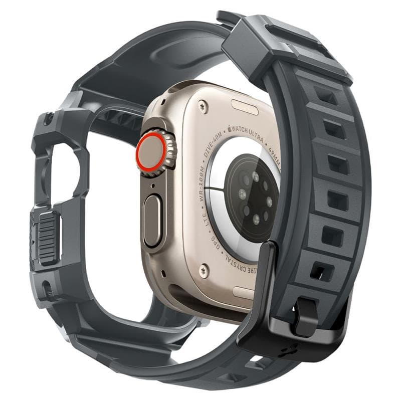 Spigen Rugged Armor Pro - Strap with case for Apple Watch Ultra 49 mm (Dark Grey) 3