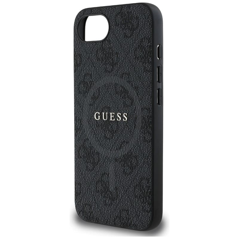 Guess 4G Ring Classic Logo MagSafe - Case for iPhone 16e (black) 6