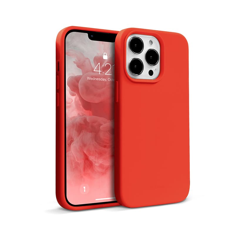 Crong Color Cover - iPhone 13 Pro Case (Red)