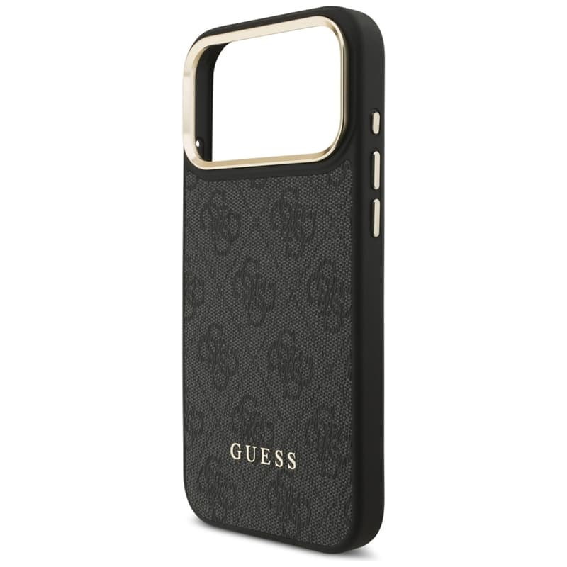 Guess Bundle Pack MagSafe 4G - Case + MagSafe Wallet Set for iPhone 17 Pro Max (Black) 6