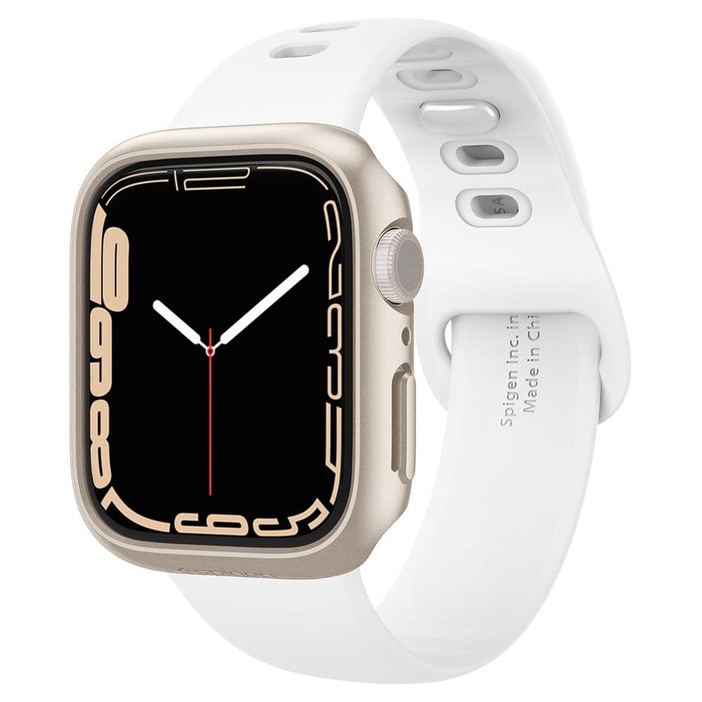 Spigen Thin Fit – Case for Apple Watch 8 / 7 41 mm (Starlight) 2