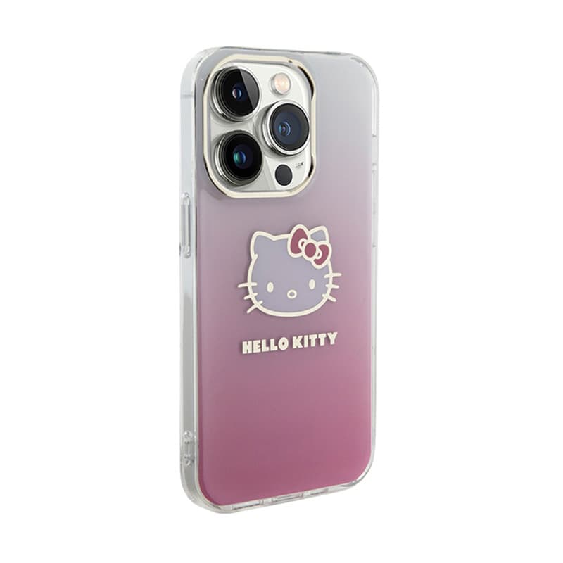 Hello Kitty IML Gradient Electrop Kitty Head - iPhone 15 Pro Max Case (pink) 4