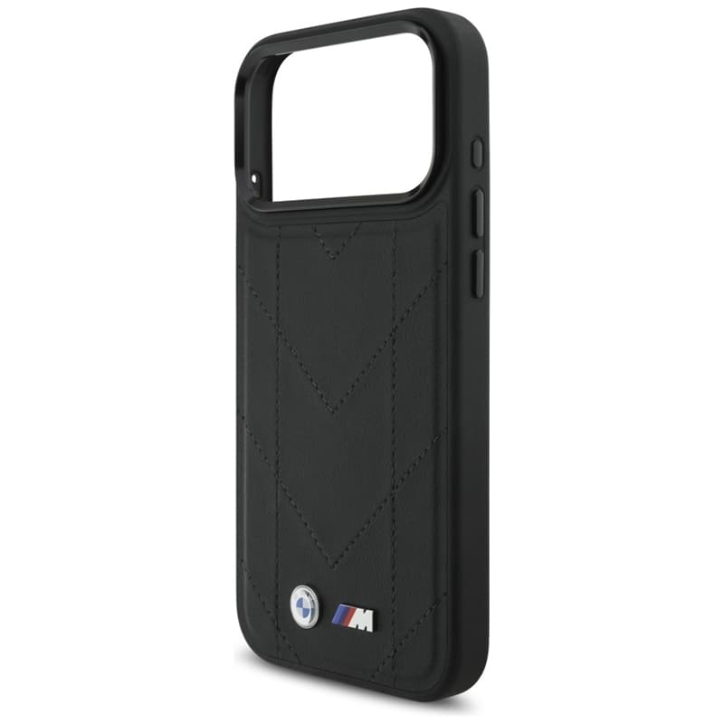 BMW M Quilted Logo MagSafe - iPhone 17 Pro Max Case (Black) 6
