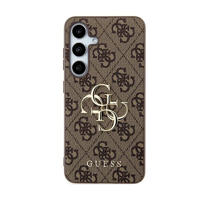 Guess 4G Big Metal Logo - Case Samsung Galaxy A55 5G (brown) 3