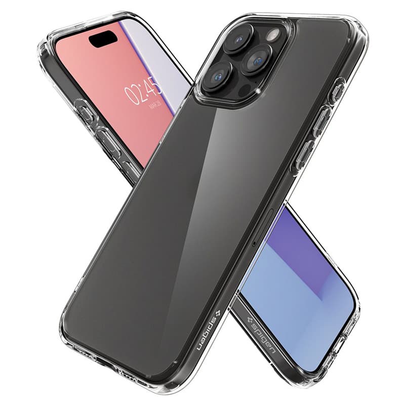 Spigen Ultra Hybrid - Case for iPhone 15 Pro Max (Frost Clear) 7