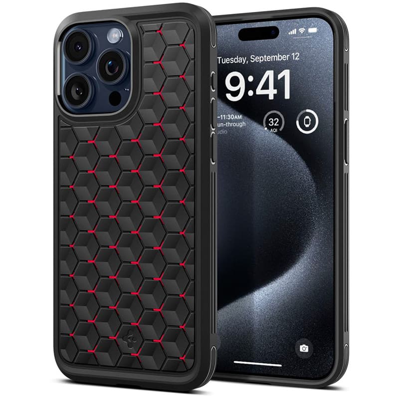 Spigen Cryo Armor - Case for iPhone 15 Pro Max (Cryo Red) 1