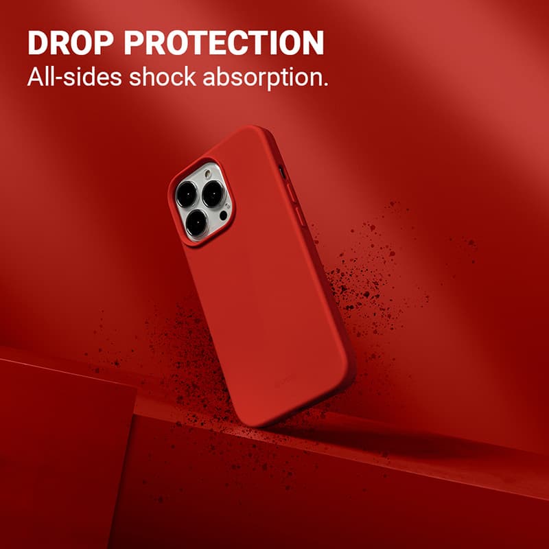 Crong Color Cover - iPhone 13 Pro Case (Red) 2