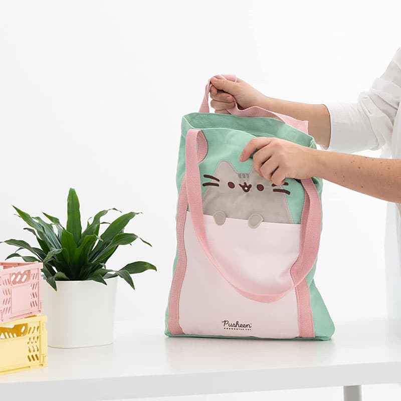 Pusheen - Fabric shopping bag 35x40 cm 4