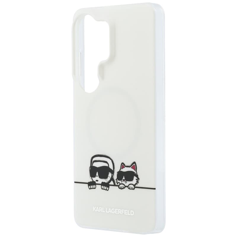 Karl Lagerfeld IML Peekaboo Karl & Choupette MagSafe - Samsung Galaxy S26 Ultra Case (Clear) 6