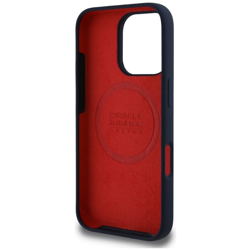 Red Bull Silicone Red Ring MagSafe - iPhone 16 Pro Max Case (Navy Blue) 7