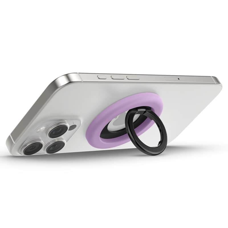 Spigen Nano Pop MagSafe Phone Ring - Finger holder with stand function (Grape Purple) 7