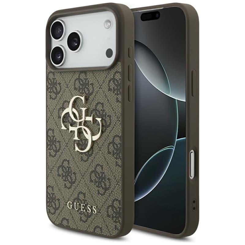 Guess 4G Big Logo - Case iPhone 17 Pro Max (brown)