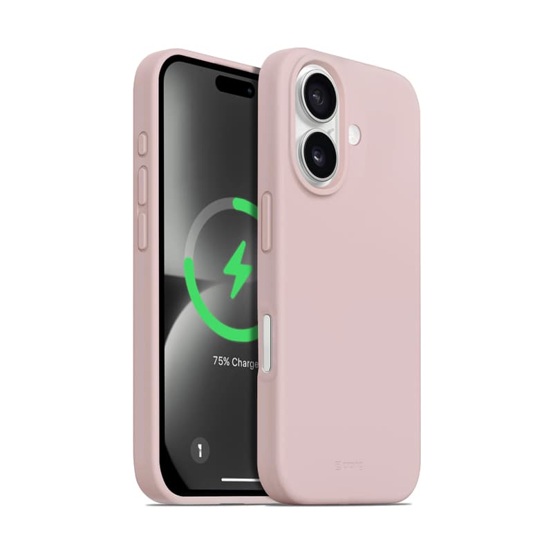 Crong Color Cover Magnetic - iPhone 16 MagSafe Case (sand pink) 1