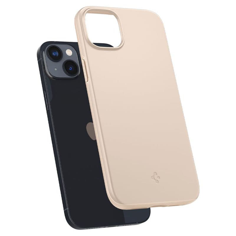 Spigen Thin Fit - Case for iPhone 15 Plus / iPhone 14 Plus (Beige) 7