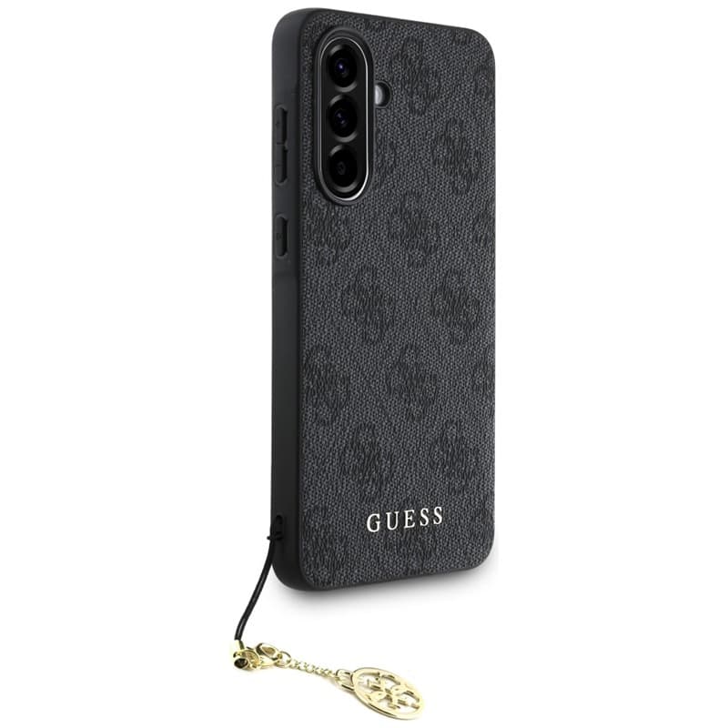 Guess 4G Charms Collection - Case for Samsung Galaxy A56 5G (black) 3