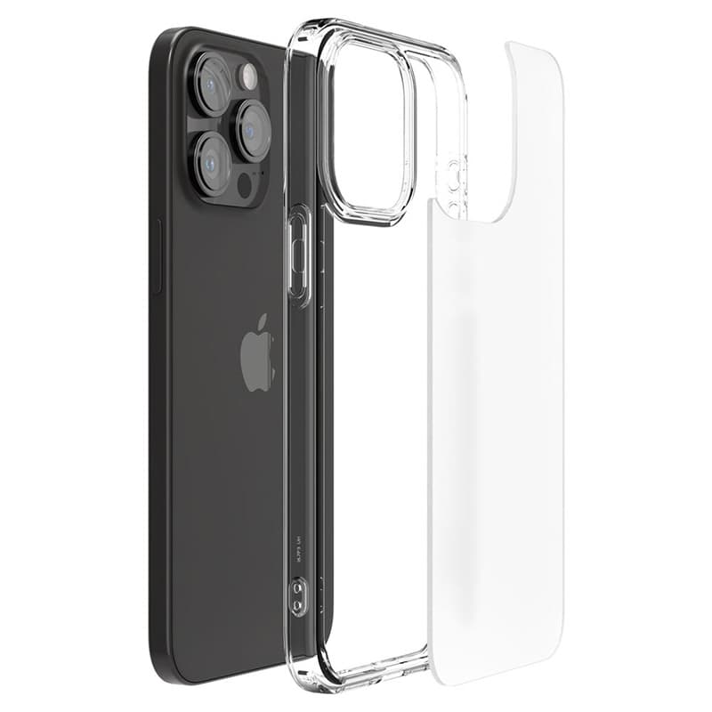 Spigen Ultra Hybrid - Case for iPhone 15 Pro Max (Frost Clear) 8