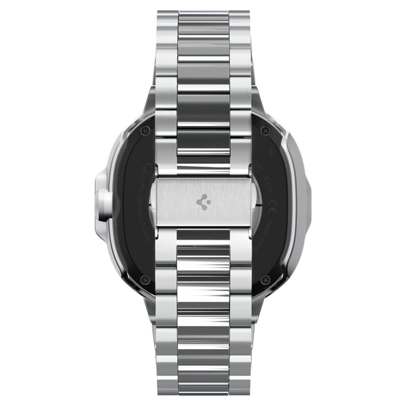 Spigen Bezel Tune Pro Pilot - Case / Protective Ring for Samsung Galaxy Watch 8 Classic 46 mm (Silver) 6