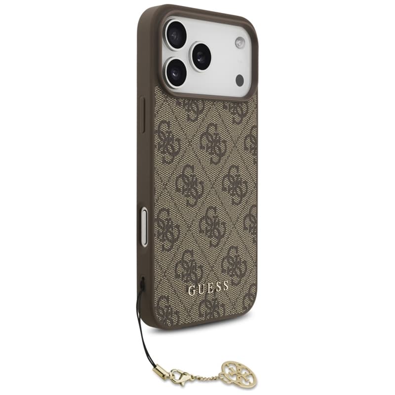 Guess 4G Charms Collection MagSafe - iPhone 17 Pro Max Case (Brown) 3