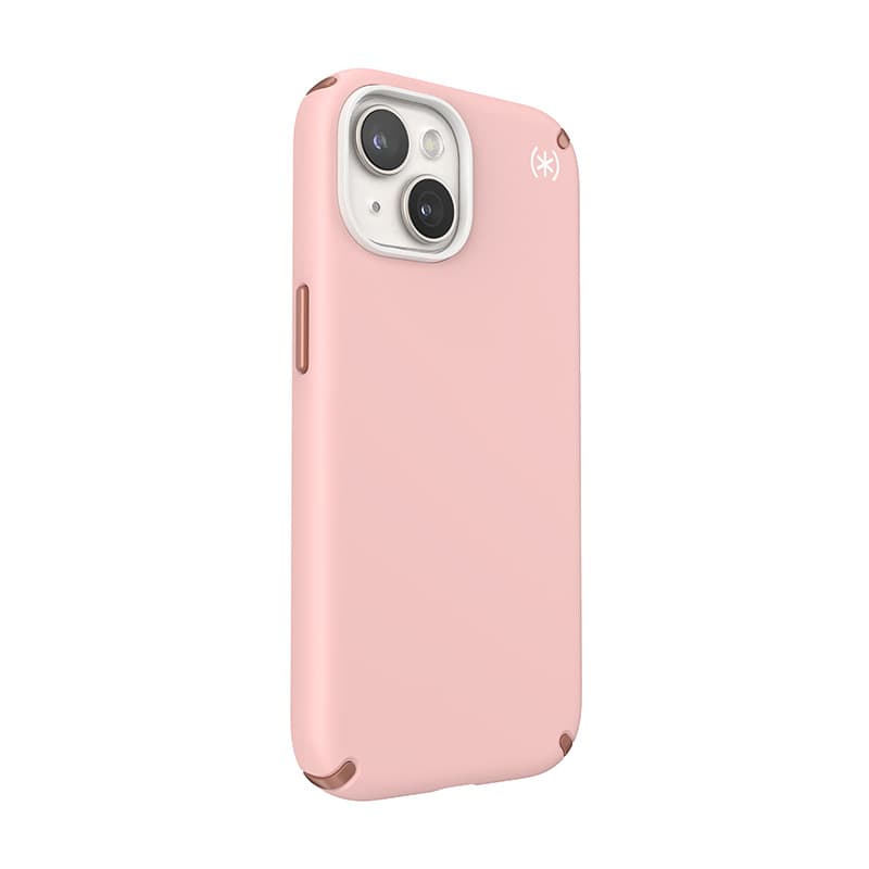 Speck Presidio2 Pro Magsafe - iPhone 17e / 16e / 15 / 14 / 13 Case (Dahlia Pink / Rose Copper / White) 4