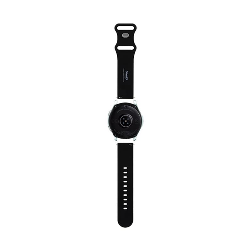 Hello Kitty Silicone Kitty Head - Universal strap for smartwatch 22 mm (black) 2
