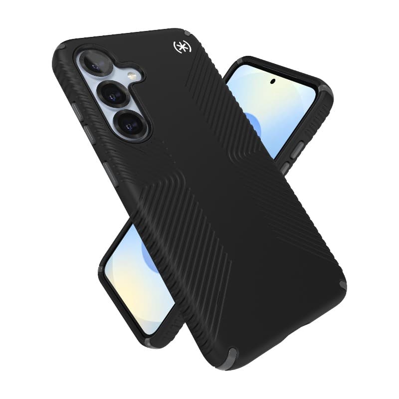 Speck Presidio2 Grip Magnet - Samsung Galaxy S25 / 24 MagSafe Case (Black/Slate Gray/White) 8