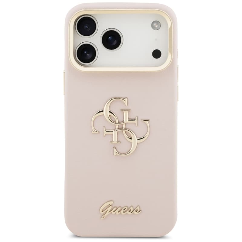 Guess Grained Big 4G & Stand Camera - Case iPhone 17 Pro Max (pink) 3